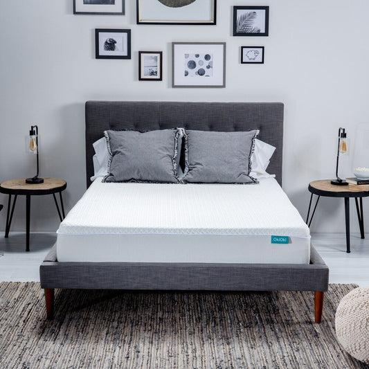 Materasso a molle insacchettate OkiOki da 11 pollici con rivestimento in schiuma ibrida - OkiFlex