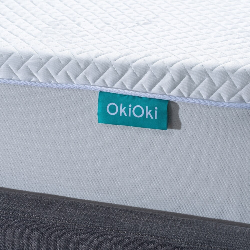 Materasso a molle insacchettate OkiOki da 11 pollici con rivestimento in schiuma ibrida - OkiFlex
