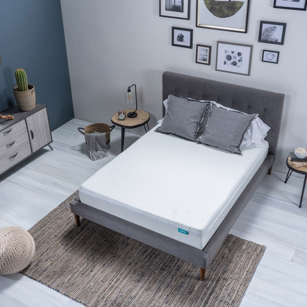 Materasso a molle insacchettate OkiOki da 11 pollici con rivestimento in schiuma ibrida - OkiFlex