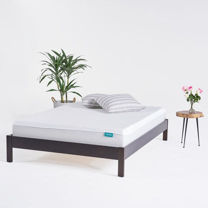 Materasso ibrido in schiuma e molle OkiOki con fodera con cerniera rinfrescante - OkiEasy