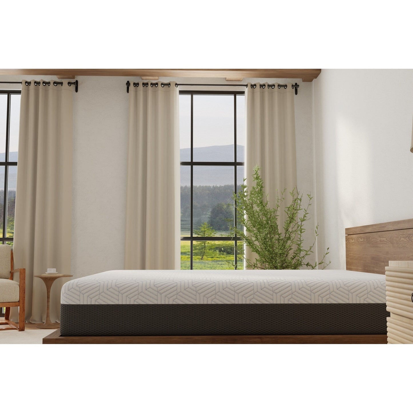 Materasso morbido Omne Sleep Fria da 12 pollici con fodera rinfrescante