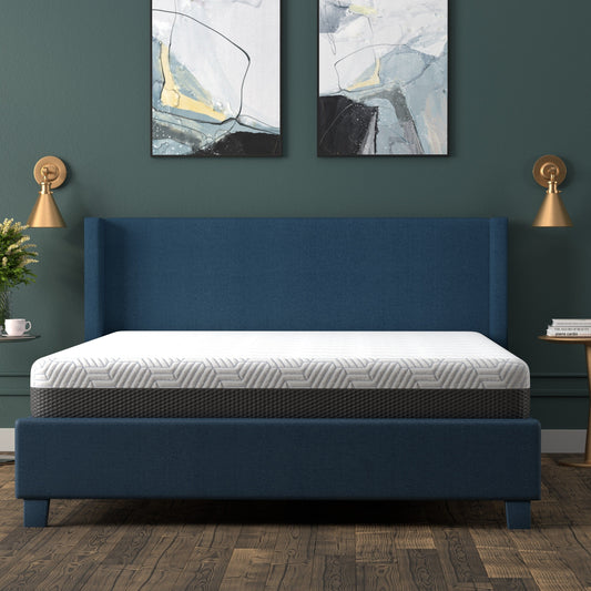 Materasso rigido Omne Sleep Fria da 8 pollici con fodera rinfrescante