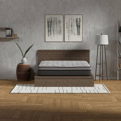 Materasso Omne Sleep Hybrid da 12 pollici, rigidità media, con molle insacchettate