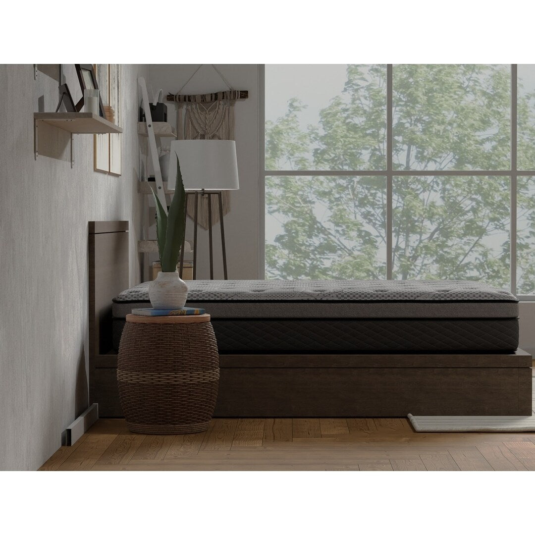 Materasso Omne Sleep Hybrid da 12 pollici, rigidità media, con molle insacchettate