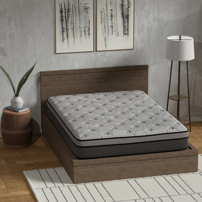 Materasso Omne Sleep Hybrid da 12 pollici, rigidità media, con molle insacchettate