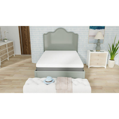 Materasso Omne Sleep Omne Fria da 10 pollici, media rigidità, con fodera rinfrescante