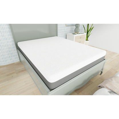 Materasso Omne Sleep Omne Fria da 10 pollici, media rigidità, con fodera rinfrescante