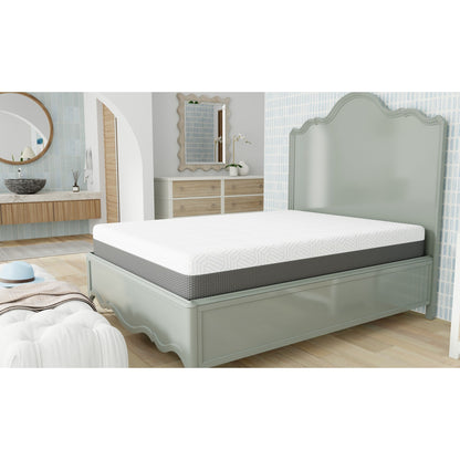 Materasso Omne Sleep Omne Fria da 10 pollici, media rigidità, con fodera rinfrescante