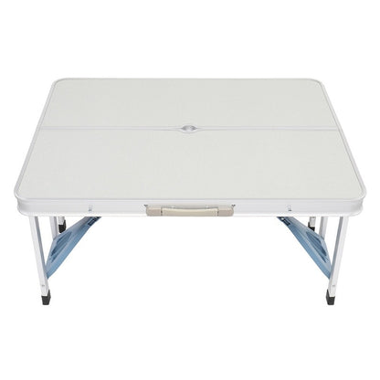 Tavolo e sedia da campeggio pieghevoli in un unico pezzo in lega di alluminio