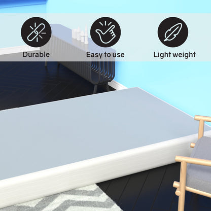 Onetan, robusto box spring in legno da 4,5 e 8 pollici per supporto materasso - Base in legno naturale resistente e facile da montare