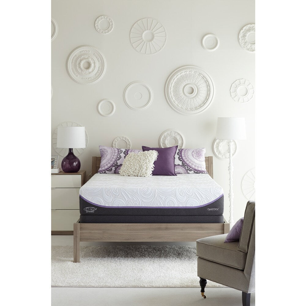 Materasso Optimum by Sealy Posturepedic Inspiration Gold Plush Queen-size - Bianco