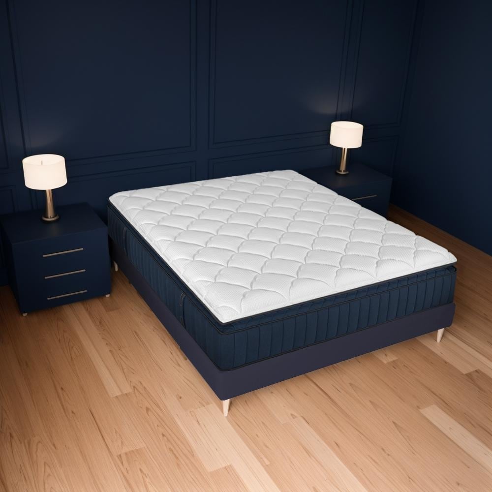 Materasso ibrido premium in memory foam con rivestimento pillow-top Opulence da 14 pollici di BRN