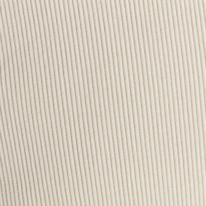 Poltrona reclinabile moderna imbottita in velluto a coste arancione e beige con poggiapiedi e gambe in pelle PU per soggiorno e camera da letto