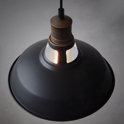 Lampada a sospensione industriale in metallo Carbon Loft Kamari