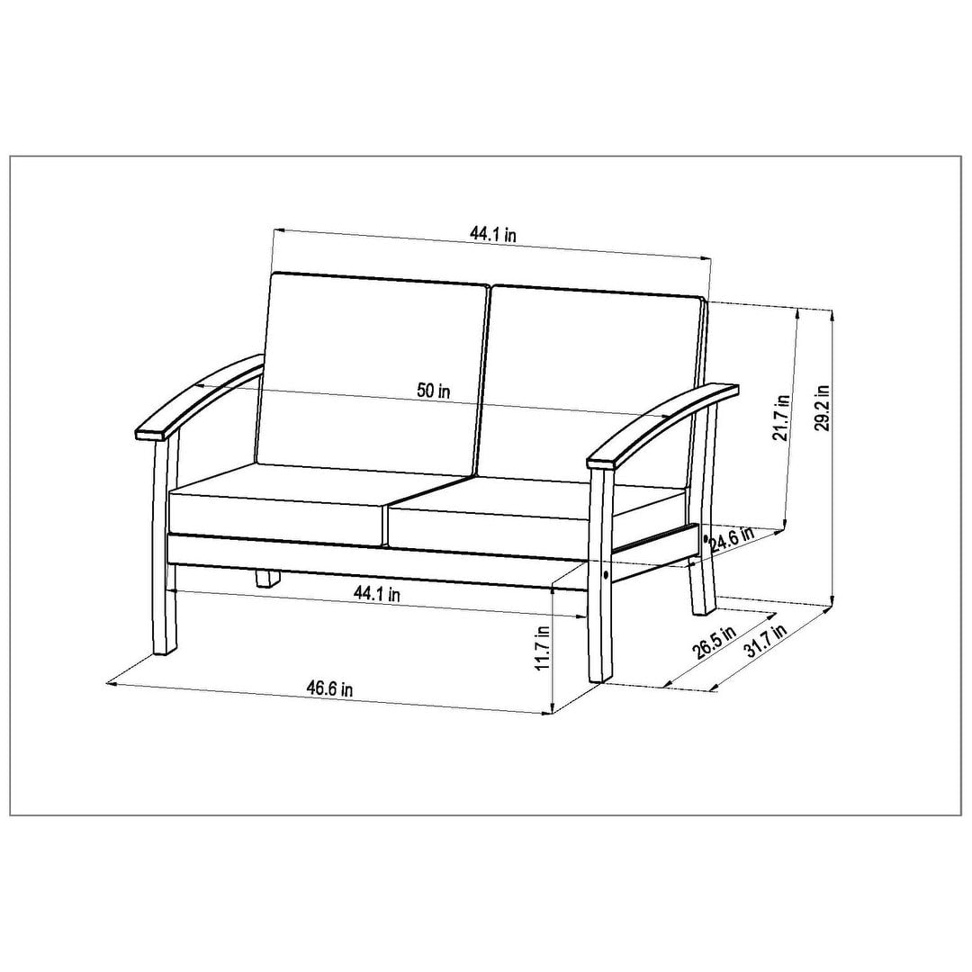 Set di 8 posti a sedere per esterni in legno certificato FSC Amazonia