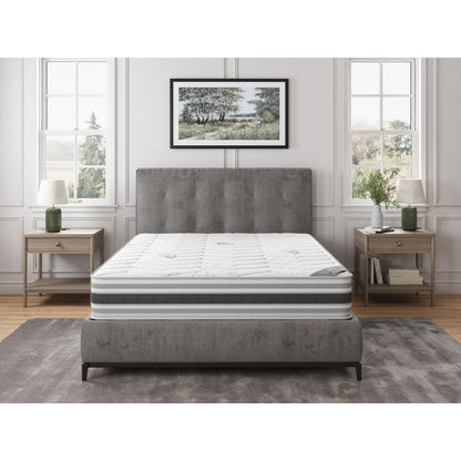 Materasso ibrido rigido a molle insacchettate Ottopedic 9/12 Edge to Edge, assemblato negli Stati Uniti