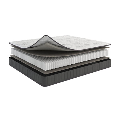 Materasso ibrido rigido a molle insacchettate Ottopedic 9/12 Edge to Edge, assemblato negli Stati Uniti