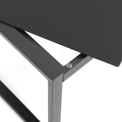 Set da conversazione in vimini da esterno, 4 pezzi