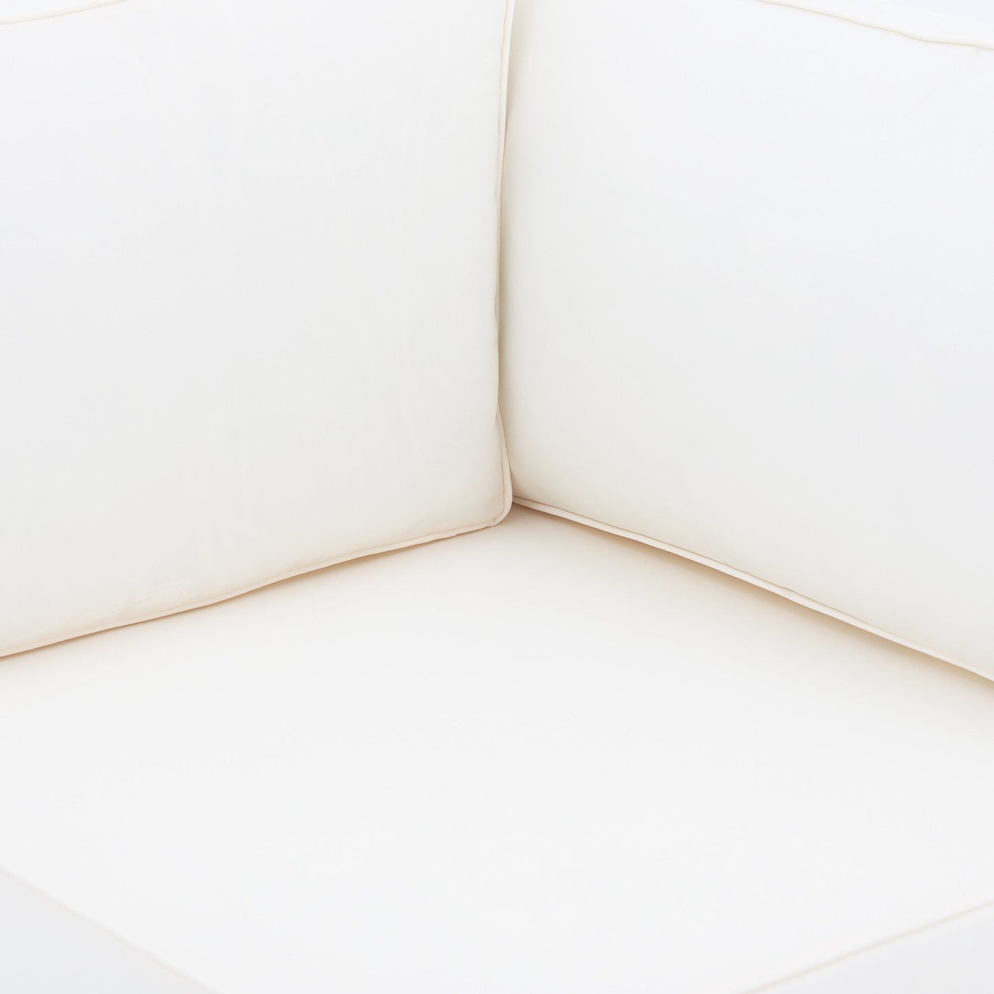 Set di divani componibili da esterno in legno di acacia a forma di V, 4 pezzi