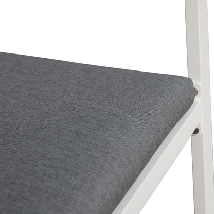 Set da bar in alluminio per patio da 5 pezzi, set da pranzo per esterni