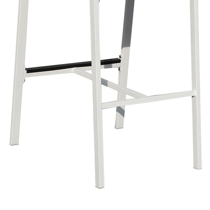 Set da bar in alluminio per patio da 5 pezzi, set da pranzo per esterni