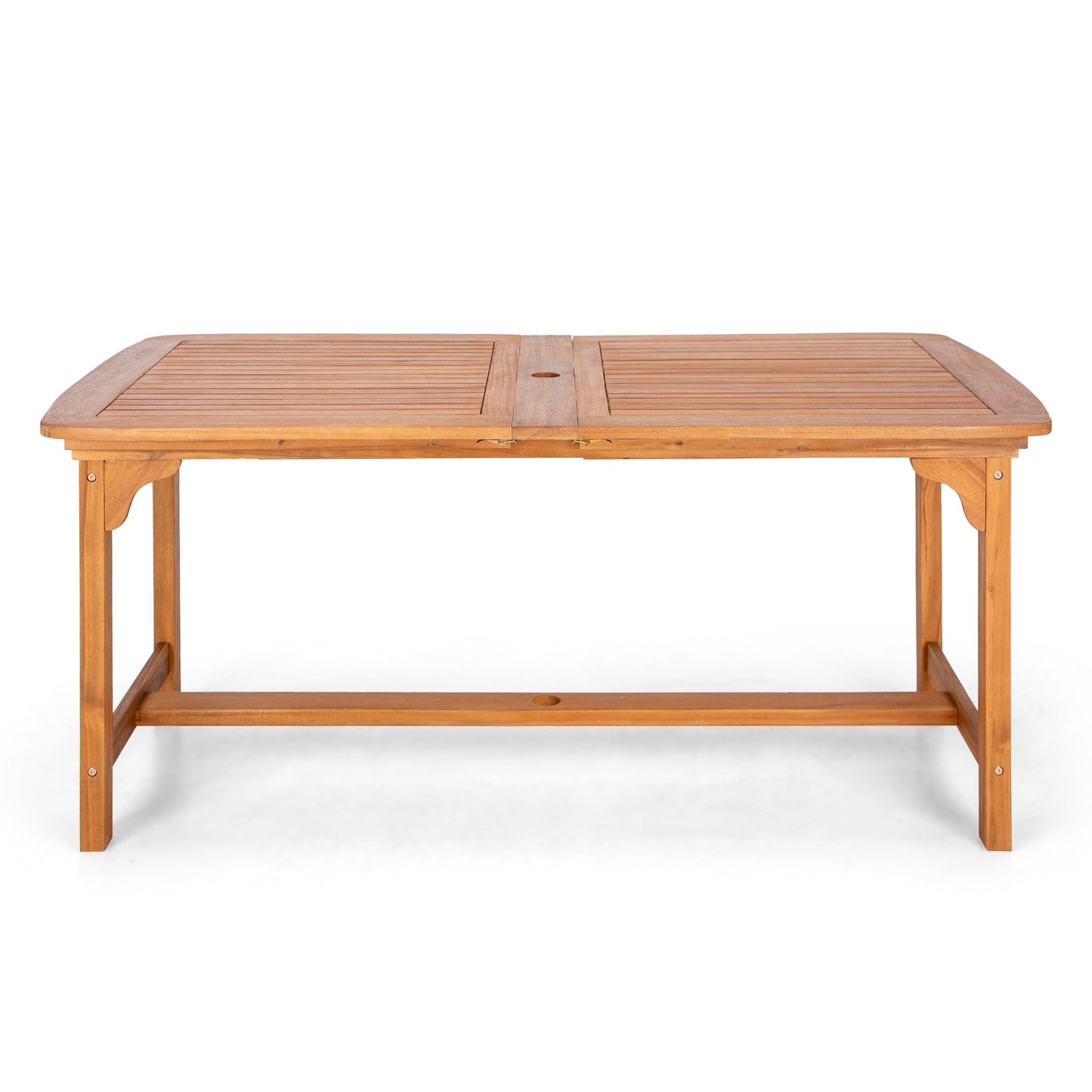 MAISON ARTS Set da pranzo per esterni in legno massello di acacia da 7/9 pezzi, tavolo da pranzo espandibile e sedie da pranzo in legno da 6/8