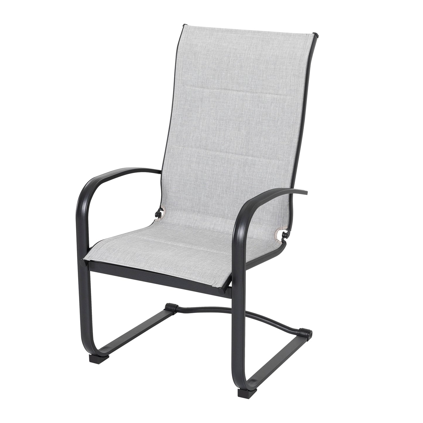 Set da pranzo in ferro da esterno da 7 pezzi