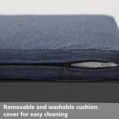 Set da pranzo per esterni in alluminio da 9 pezzi con sedie impilabili e tavolo allungabile