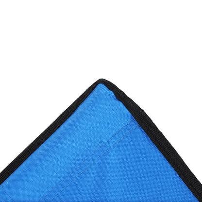 Letto pieghevole da campeggio da 3 metri, blu