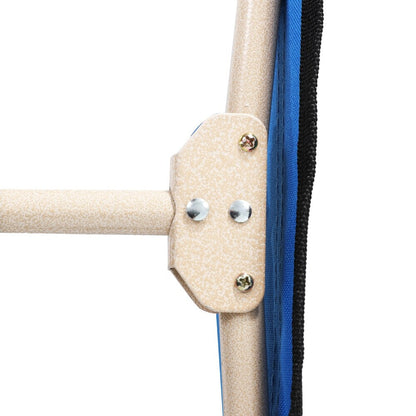 Letto pieghevole da campeggio da 3 metri, blu