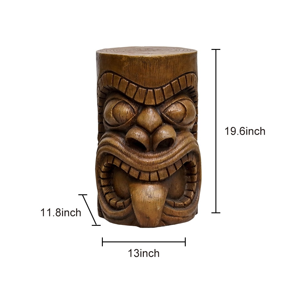 Decorazioni da giardino per esterni - Statue totem Tiki decorative impermeabili