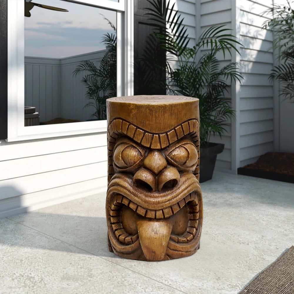 Decorazioni da giardino per esterni - Statue totem Tiki decorative impermeabili