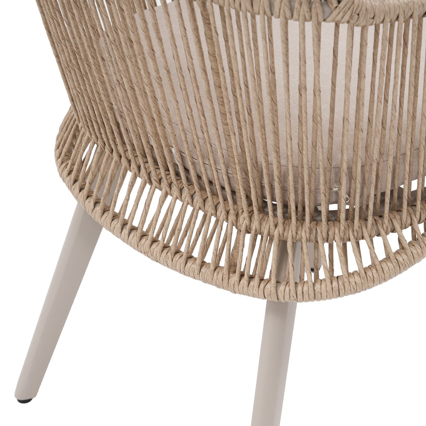 Set da pranzo per esterno con sedie e tavolo da pranzo estensibile (set da 7 pezzi)