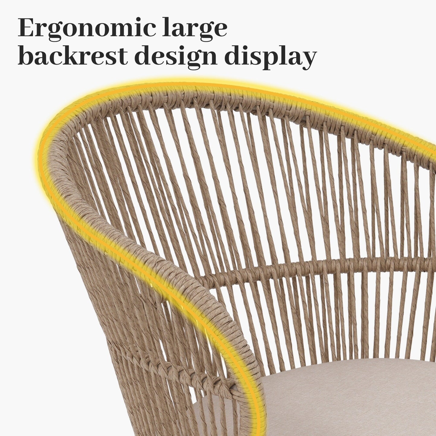 Set da pranzo per esterni con sedie e tavolo estensibile