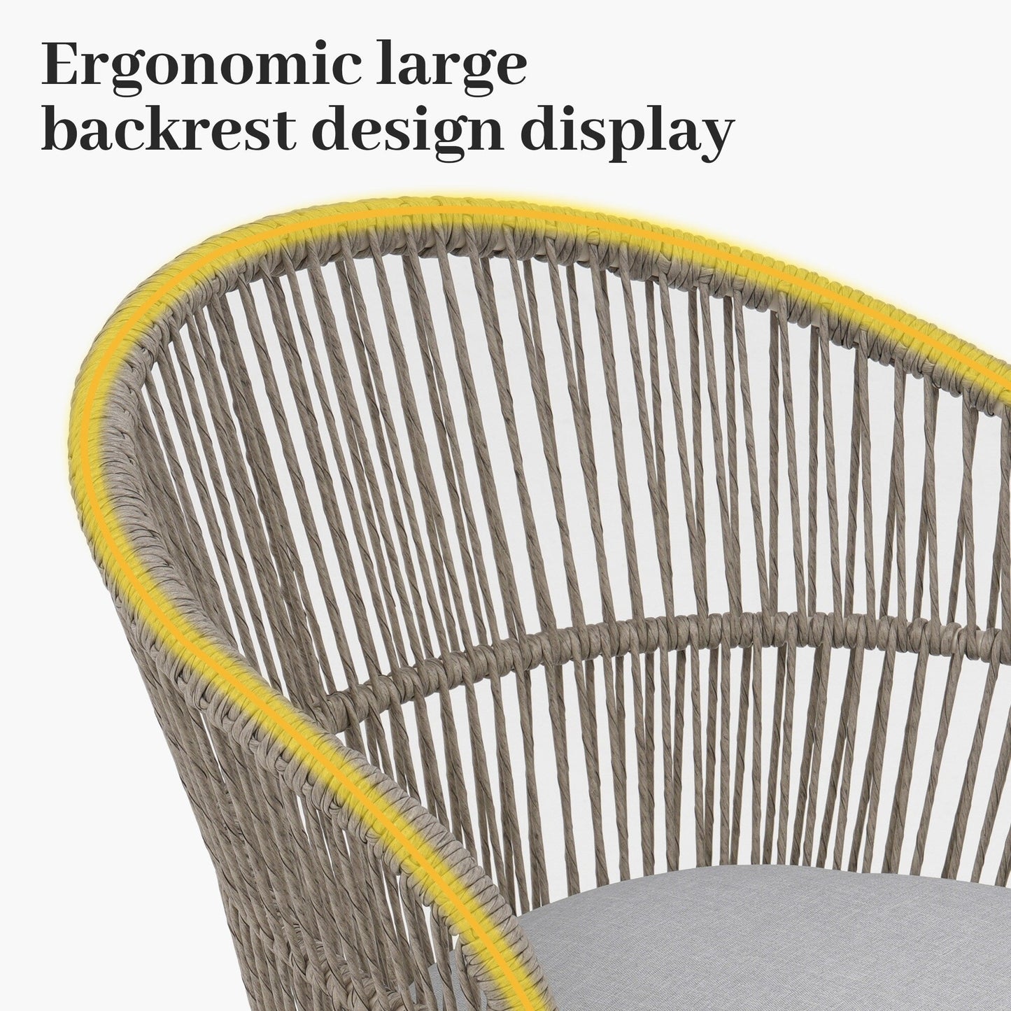 Set da pranzo per esterni con sedie e tavolo estensibile