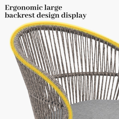 Set da pranzo per esterni con sedie e tavolo estensibile