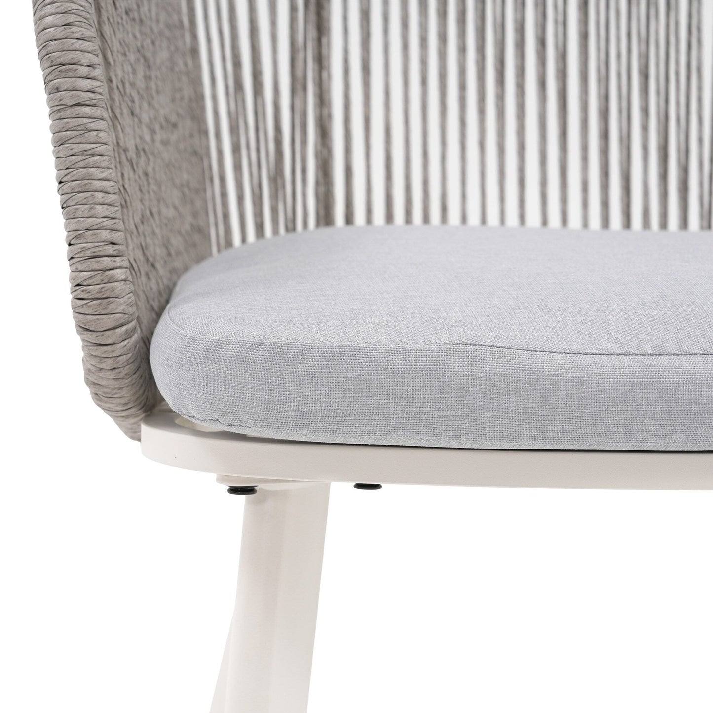 Set da pranzo per esterno con sedie e tavolo da pranzo estensibile (set da 7 pezzi)