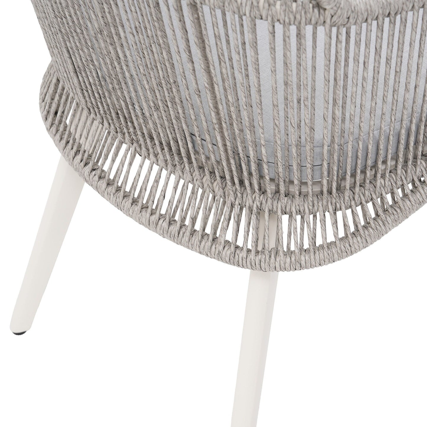 Set da pranzo per esterno con sedie e tavolo da pranzo estensibile (set da 7 pezzi)