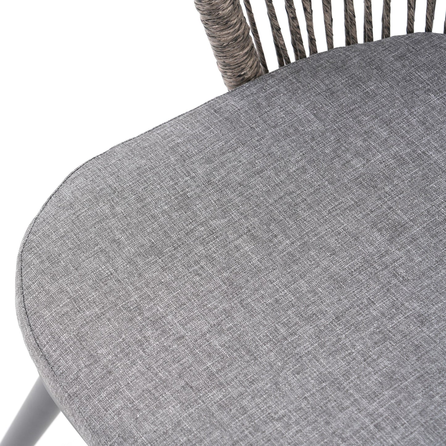 Set da pranzo per esterni con sedie e tavolo estensibile