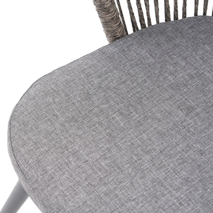 Set da pranzo per esterni con sedie e tavolo estensibile