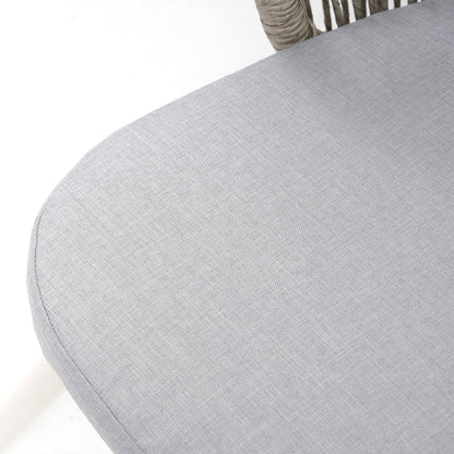 Set da pranzo per esterni con sedie e tavolo estensibile