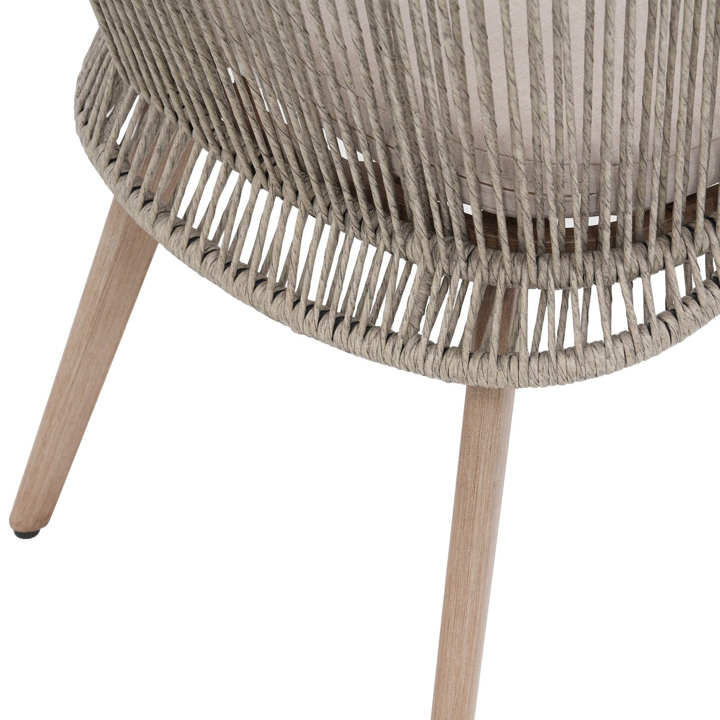 Set da pranzo per esterno con sedie e tavolo da pranzo estensibile (set da 7 pezzi)