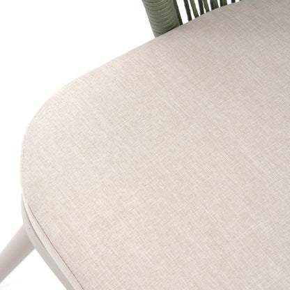 Set da pranzo per esterni con sedie e tavolo estensibile