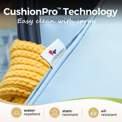 MAISON ARTS Set di divani da esterno da 4/6 pezzi, set da conversazione per patio con tavolo da fuoco a gas da 45''