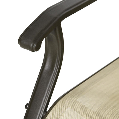 Outsunny Set di 3 sedie da esterno con struttura in acciaio, tavolo con piano in vetro temperato per patio, giardino, cortile, prato