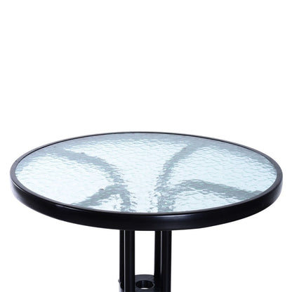 Set da 3 pezzi per tavolo e sedie da esterno per pub e bistrot Santa Barbra di Havenside Home