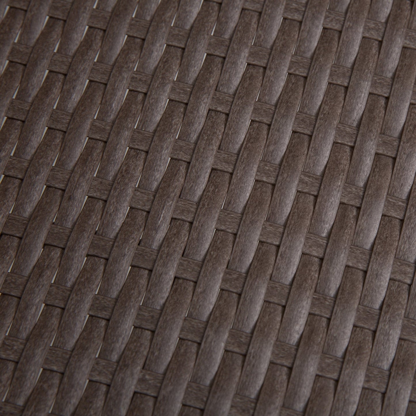 Set da conversazione con tavolo da bar per patio in rattan PE da esterno Outsunny da 3 pezzi