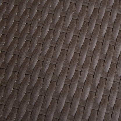 Set da conversazione con tavolo da bar per patio in rattan PE da esterno Outsunny da 3 pezzi