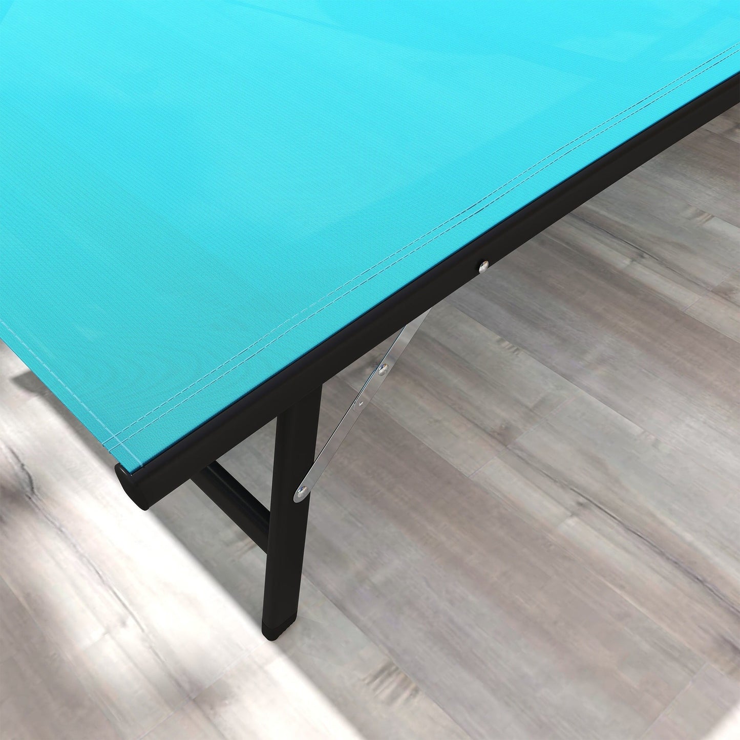 Set di 2 sedie a sdraio da giardino Outsunny, reclinabili da esterno in 2 pezzi con ruote, schienale regolabile su 5 livelli