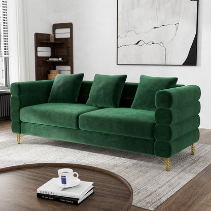 Divano Ouyessir Mid Century per camera da letto, soggiorno, salotti, ufficio, appartamento